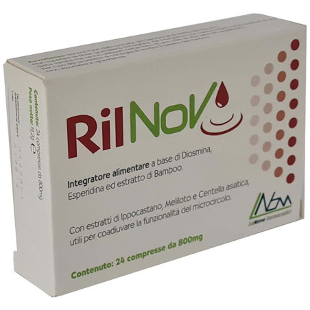 RILNOV 24 COMPRESSE 800 MG