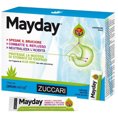 MAYDAY SOSPENSIONE PER USO ORALE ALLA MENTA 24 BUSTINE 10 ML