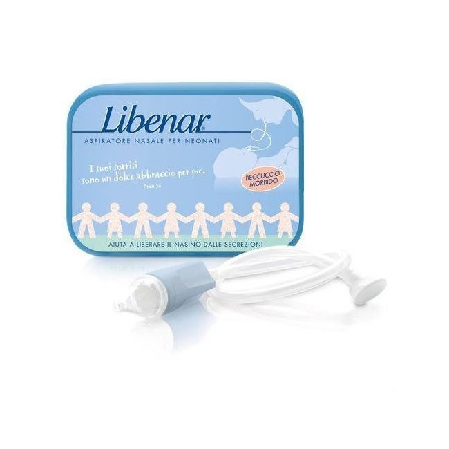 ASPIRATORE NASALE LIBENAR PREMIUM CON 5 FILTRI