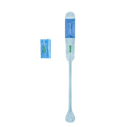 CATETERE URINARIO MONOUSO AUTOLUBRIFICANTE IDROFILO POBE LUBRIFICAZIONE TRAMITE POLIVINILPIRROLIDONE SOLUZIONE SALINA STERILE IN