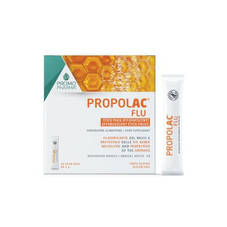 PROPOL AC FLU EFFERVESCENTE 10 BUSTINE