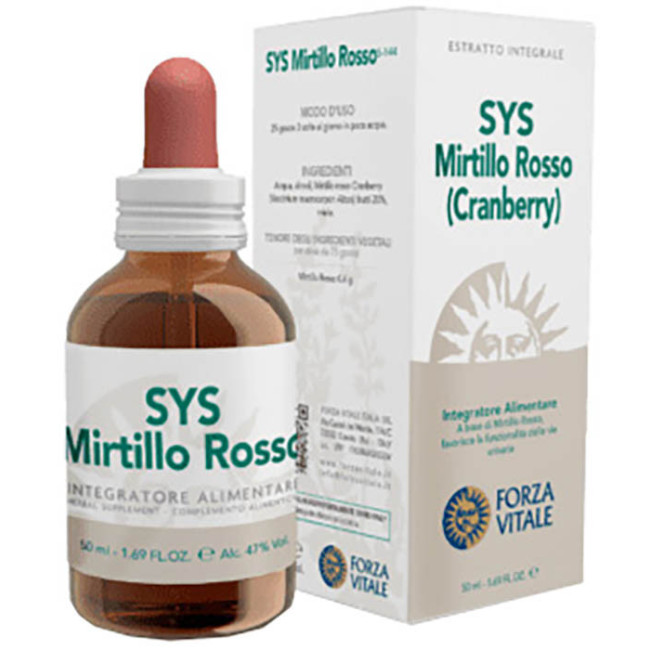 SYS MIRTILLO ROSSO GOCCE 50 ML