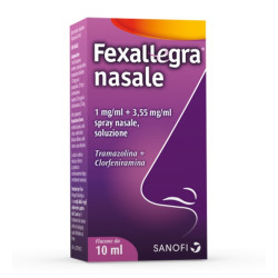 FEXALLEGRA 1 mg/ml + 3,55 mg/ml Spray Nasale Soluzione 10 ml