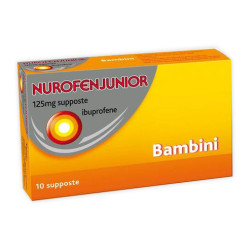 Nurofen Junior Ibuprofene 125mg Bambini 10 Supposte