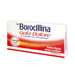 NeoBorocilina Gola DoloreFlurbiprofene 8.75mg 16 Pastiglie Senza Zucchero