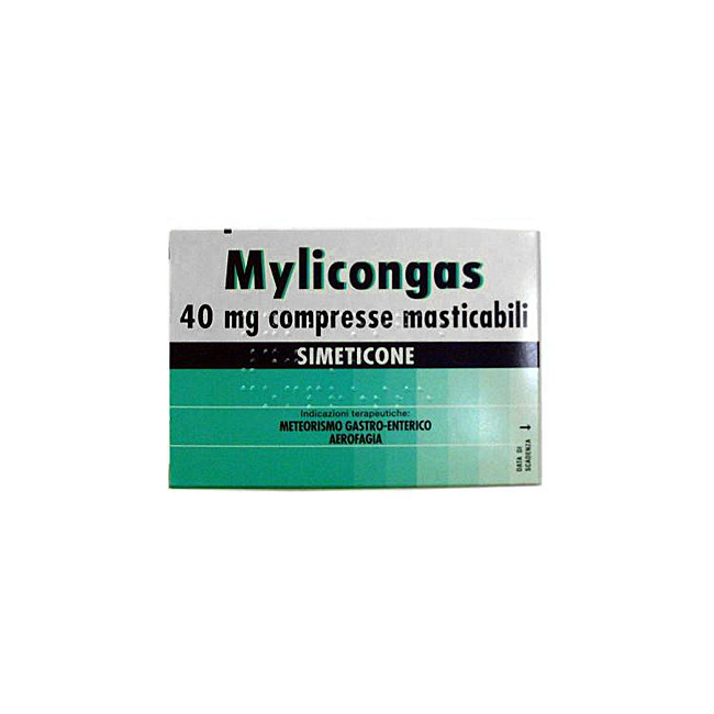 Mylicongas 40mg 50 Compresse Masticabili Mylicongas 40mg 50 Compresse Masticabili