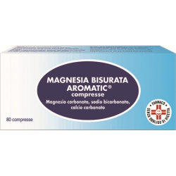 Magnesia Bisurata Aromatic 80 Pastiglie