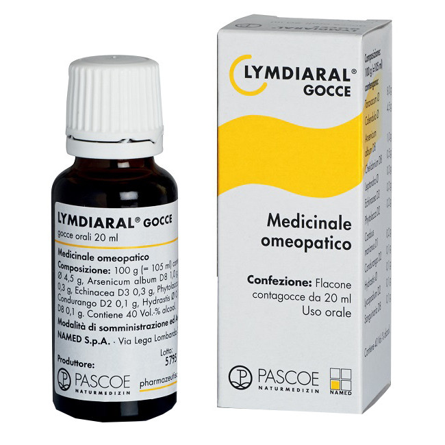 Named Lymdiaral Pascoe Prodotto Omeopatico Complesso Gocce 20ml Named Lymdiaral Pascoe Prodotto Omeopatico Complesso Gocce 20ml