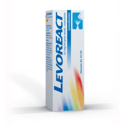 Levoreact 0,5mg Spray Nasale Trattamento Sintomatiche Riniti Allergiche Flacone 10ml