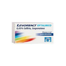 Levoreact Oftalmico 0,05% Collirio Per Occhi Allergici 4ml