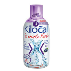 Kilocal Drenante Forte Gusto Mirtillo Integratore Alimentare 500ml