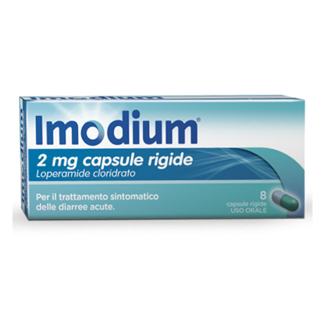 Imodium 2mg 8 Capsule Rigide Imodium 2mg 8 Capsule Rigide