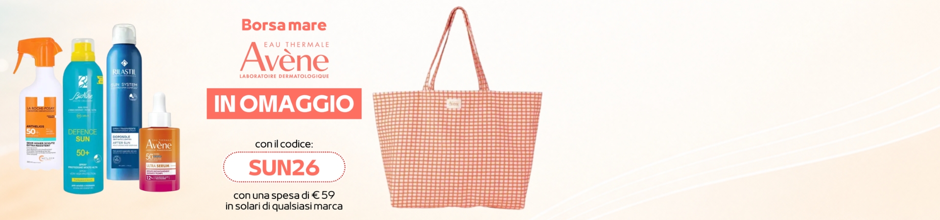 Borsa mare Avène OMAGGIO